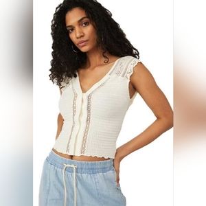 Free People "on my mind" XS top